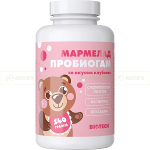 Мармалад пробиогам, желирани бонбонки, 60 бр.