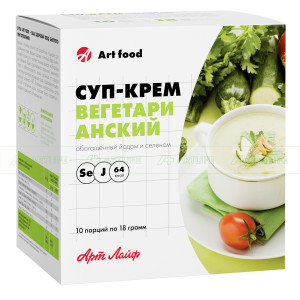 Вегетарианска крем супа, 10 сашета по 18 гр